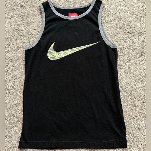 Nike youth boys - swoosh, nero