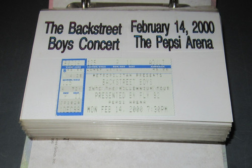 Lotto foto concerto backstreet - foto,