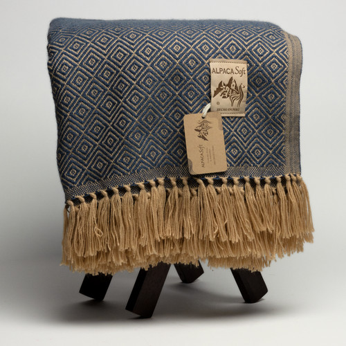 Copridivano lana alpaca - di,