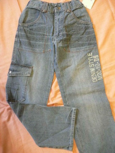 Jeans more ragazzo blu - jeans,