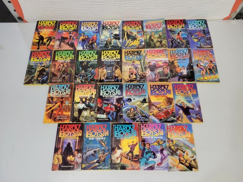 Lot vintage hardy boys - hardy,